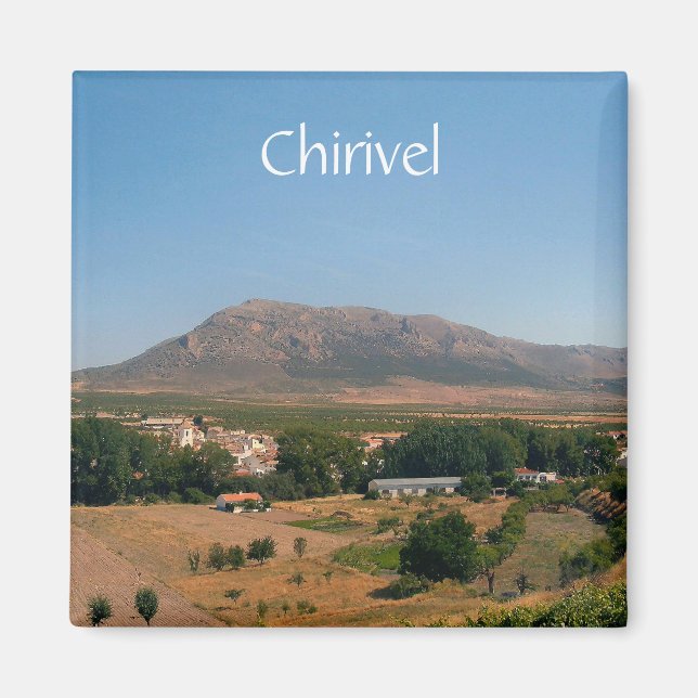Chirivel, Almeria, Andalusien, Spanien, magnet (Framsidan)