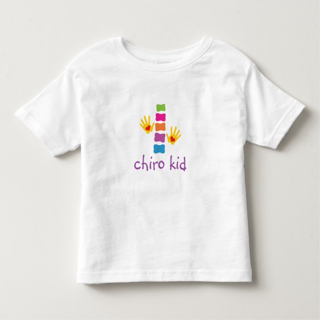 Chiro Kid Chiropraktic Tee Shirt (Framsida)