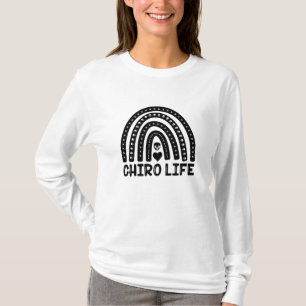 Chiro Life Chiropraktic Spine Chiropractor T Shirt