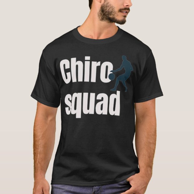 Chiro squad christmas bästa vänner citerar t shirt (Framsida)