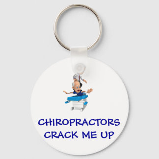 Chiropracks sprack upp mig nyckelring