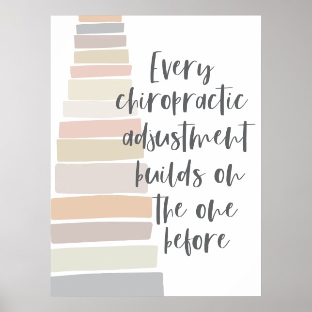 Chiropractic Adjustment Poster, Chiropractic  Poster (Framsidan)