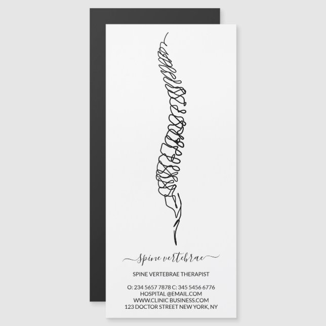 Chiropractic Chiropractor Clinic Health doctor (Fram/baksida)