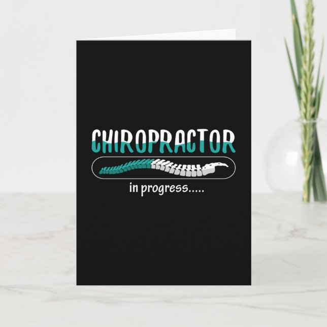 Chiropractic Chiropractor In Progress Chiro Spine Kort (Framsida)