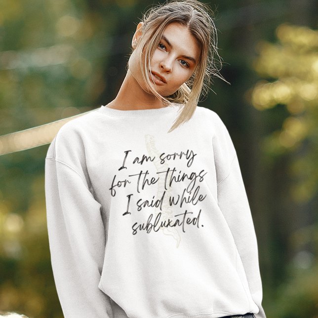 Chiropractic Crewneck, Chiropractic Gift, T Shirt (Skapare uppladdad)