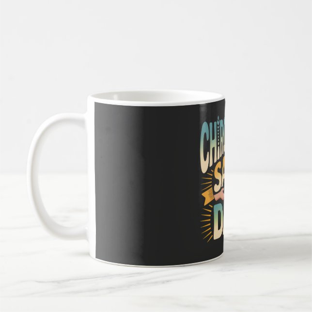 Chiropractic Healing and Back Pain Relief Kaffemugg (Vänster)