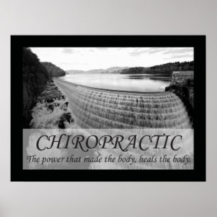 Chiropractic läker förkroppsligacitationsteckenord poster