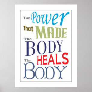 Chiropractic läker poster