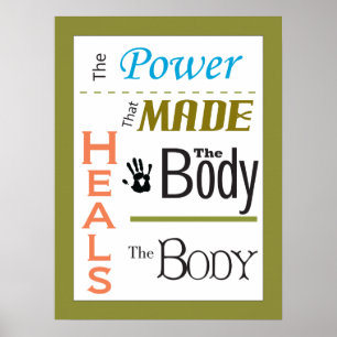 Chiropractic läker poster