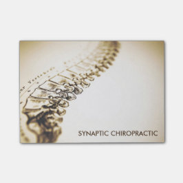 Chiropractic noterar post-it block