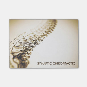 Chiropractic noterar post-it block
