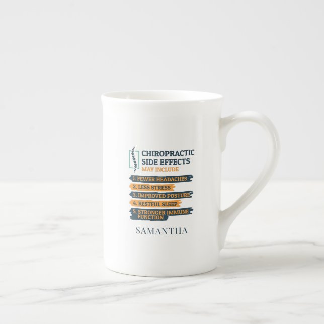 Chiropractic Side Effects Personalized Swag Benporslin Mugg (Höger)