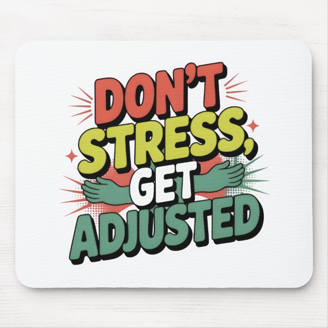 Chiropractic Stress Relief Back Adjustment Gift Musmatta (Framsidan)