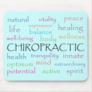 Chiropractic uttrycker Mousepad Musmatta