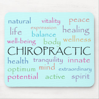 Chiropractic uttrycker Mousepad Musmatta