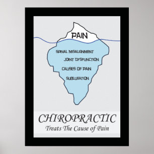 Chiropracticfester orsakaaffischen poster