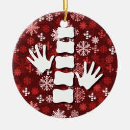 Chiropracticjulprydnad Julgransprydnad Keramik