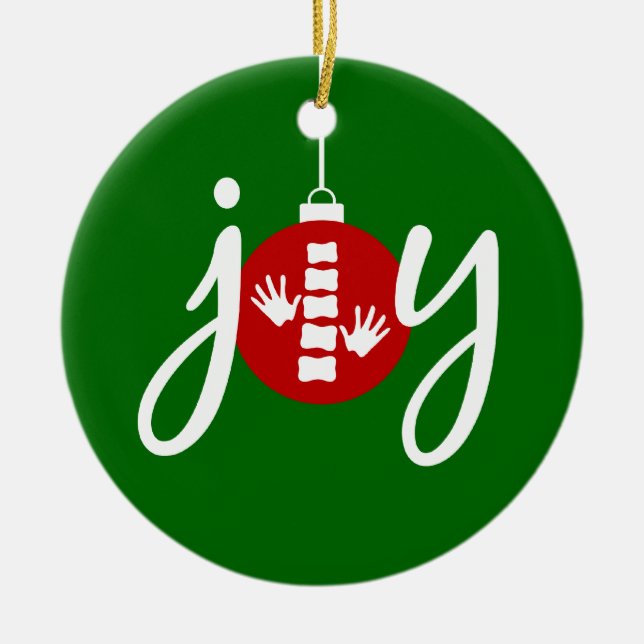 Chiropracticjulprydnad Julgransprydnad Keramik (Framsidan)