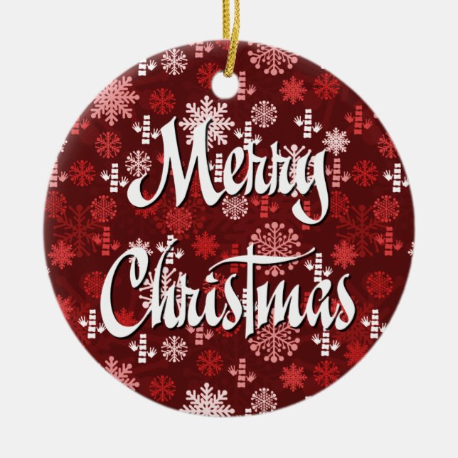 Chiropracticjulprydnad Julgransprydnad Keramik (Framsidan)