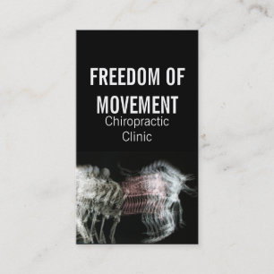 Chiropracticklinikvisitkortar Visitkort