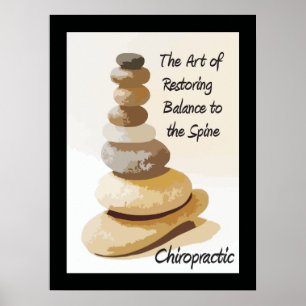 Chiropractickonst av återställande balanserar poster