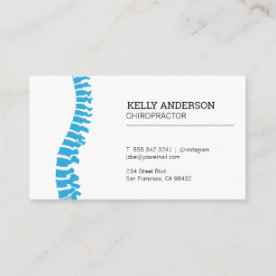Chiropractor Alternativ medicin Visitkort