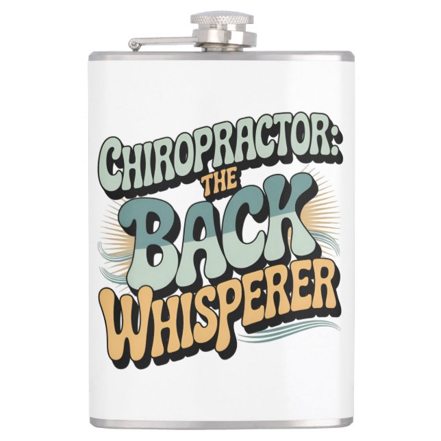 Chiropractor Back Whisperer Gift Idea Fickplunta (Framsidan)