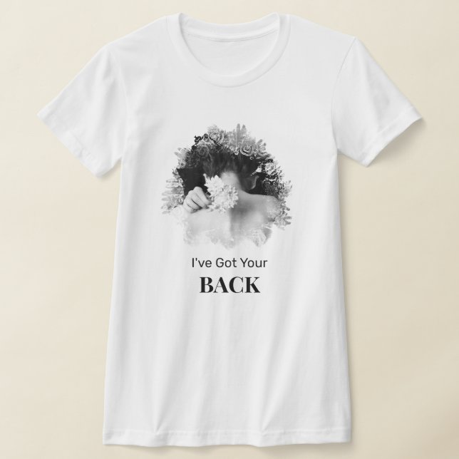 *~* Chiropractor Chiropraktic Back Health Logotyp  T Shirt (Laydown)