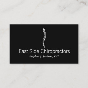 Chiropractor Chiropraktic Health Affärskort Visitkort