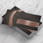 Chiropractor Chiropraktic Ro Guld Spine Leather Visitkort<br><div class="desc">Affärskort av Chiropraktic Ro Guld Spine Adjustment Chiropractor Mörk Leather.</div>