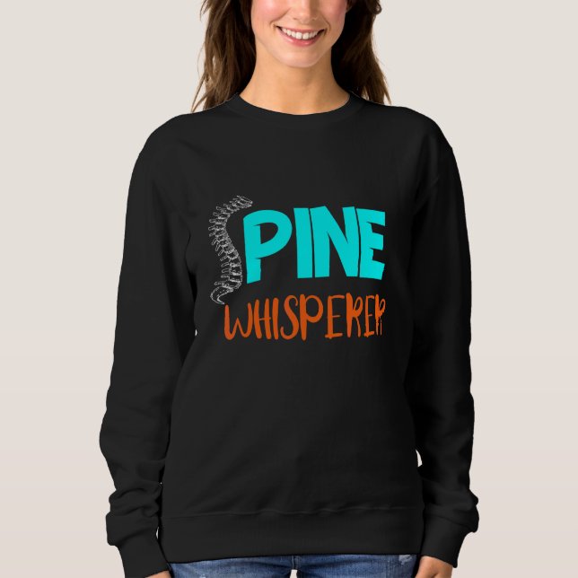 Chiropractor Chiropraktic Spine Whisperer Chirop T Shirt (Framsida)