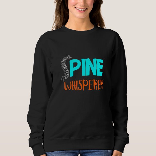 Chiropractor Chiropraktic Spine Whisperer Chiropr T Shirt (Framsida)