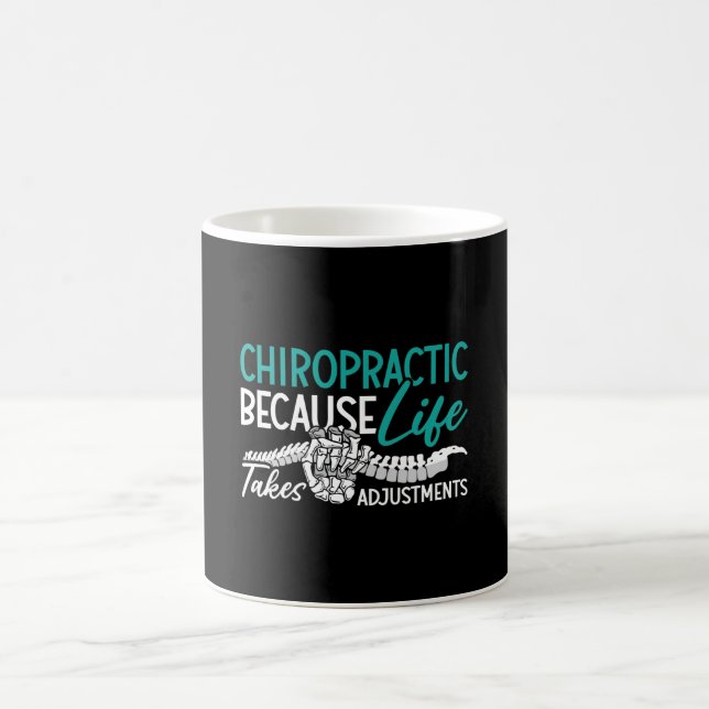 Chiropractor Chiropraktik för att Life Spine Gift Kaffemugg (Center)