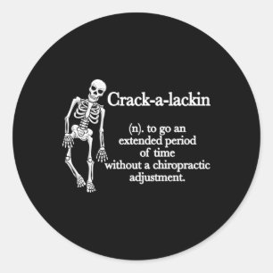 Chiropractor Definition Chiropraktic Runt Klistermärke