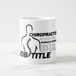 Chiropractor eftersom Miracle Worker inte är jobbt Jumbo Mugg