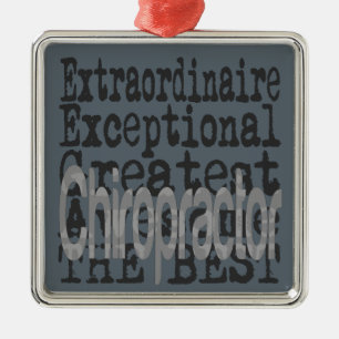 Chiropractor Extraordinaire Julgransprydnad Metall