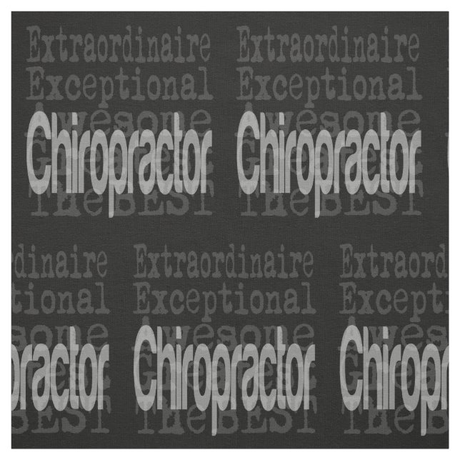 Chiropractor Extraordinaire Tyg (Provkarta)