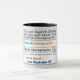 Chiropractor Funny Best Search Mugg