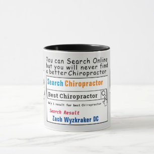 Chiropractor Funny Best Search Mugg