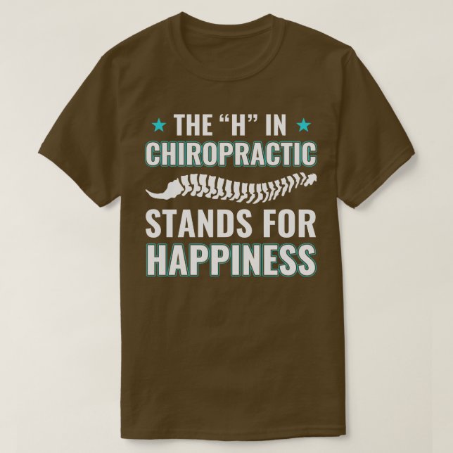 Chiropractor Funny Chiropraktic Assistant Student T Shirt (Design framsida)