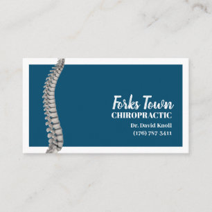 Chiropractor Health Doktor Therapist Visitkort
