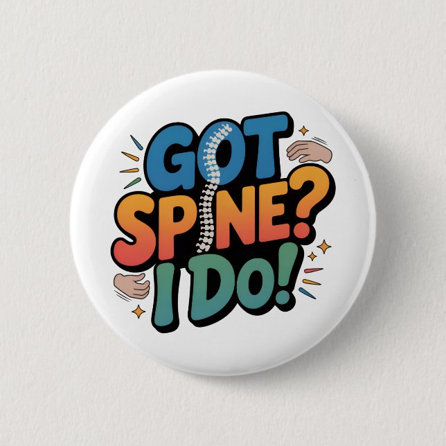 Chiropractor Humor Rine Health Quote Knapp (Framsida)