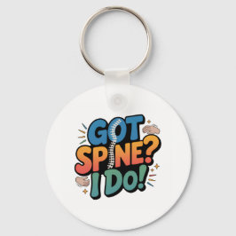 Chiropractor Humor Rine Health Quote Nyckelring