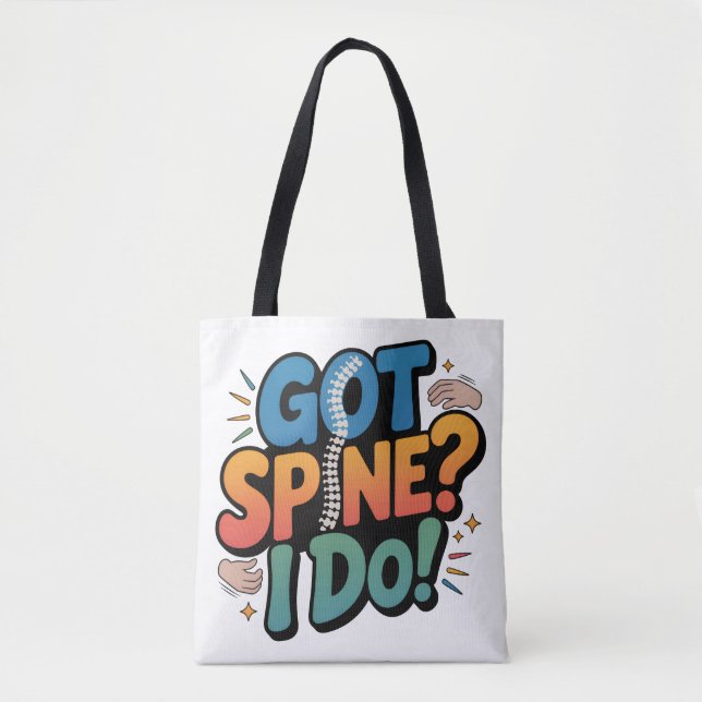 Chiropractor Humor Rine Health Quote Tygkasse (Framsida)