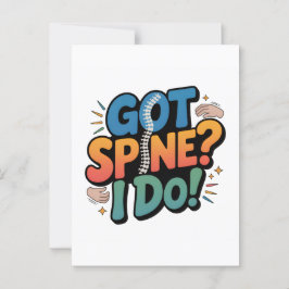 Chiropractor Humor Rine Health Quote Vykort