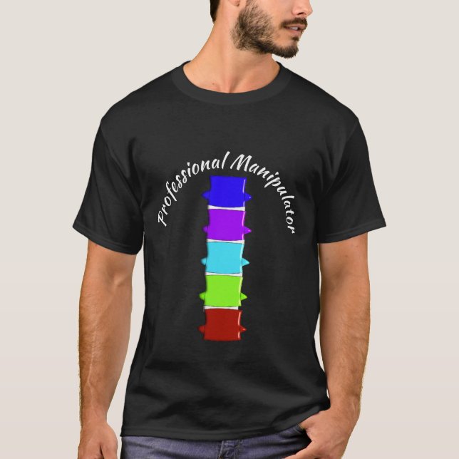 Chiropractor Humor T-Shirt (Framsida)