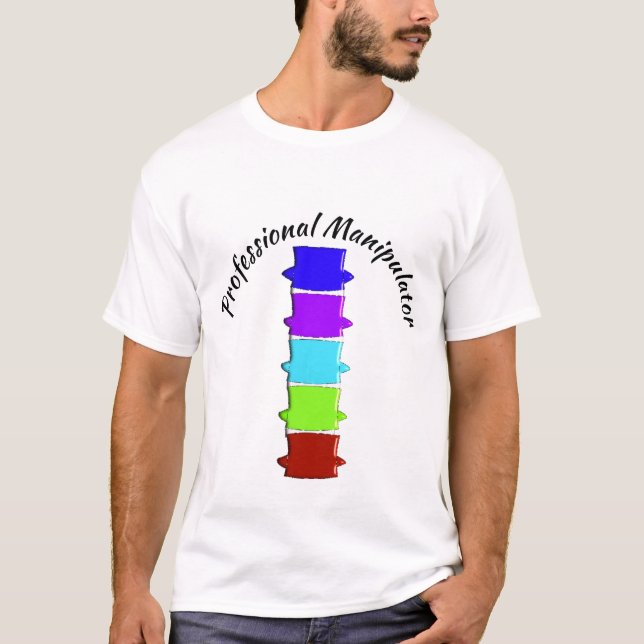 Chiropractor Humor  T Shirt (Framsida)