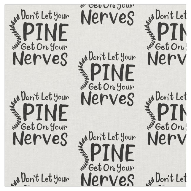 Chiropractor, låt inte ryggen komma på dina nerver tyg (Närbild)