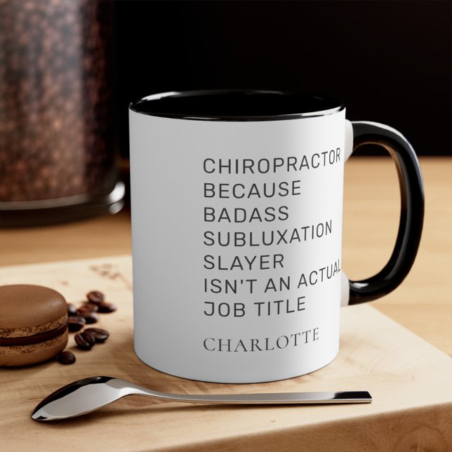 Chiropractor på grund av Anpassningsbarna för subl Mugg (Skapare uppladdad)