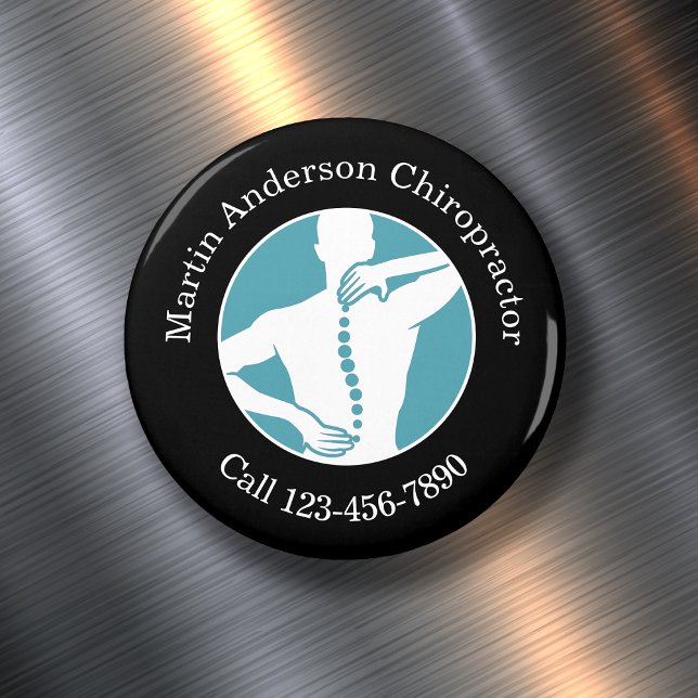 Chiropractor Promotional Bulk Business Magnets Magnet (Skapare uppladdad)